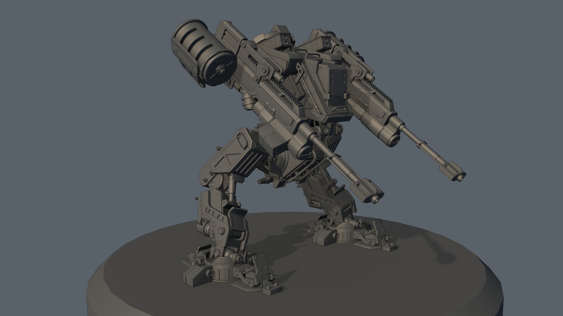 battle robot 3D model https://p.turbosquid.com/ts-thumb/6E/UCe1bl/slgNS2bZ/02/jpg/1501716879/1920x1080/fit_q87/0c6ffcd3d4e5e206b6d8995da0ba23d655fdcc9e/02.jpg