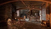 Medieval Interior Set