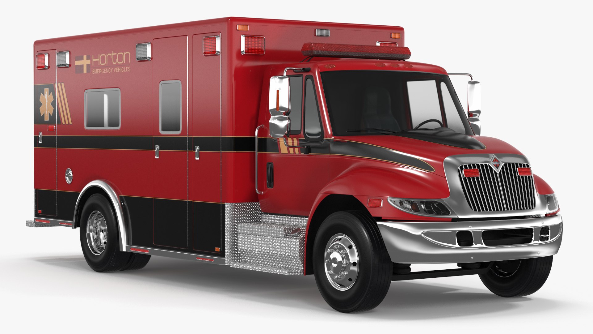 Durastar Medium Duty Ambulance 3D model preview
