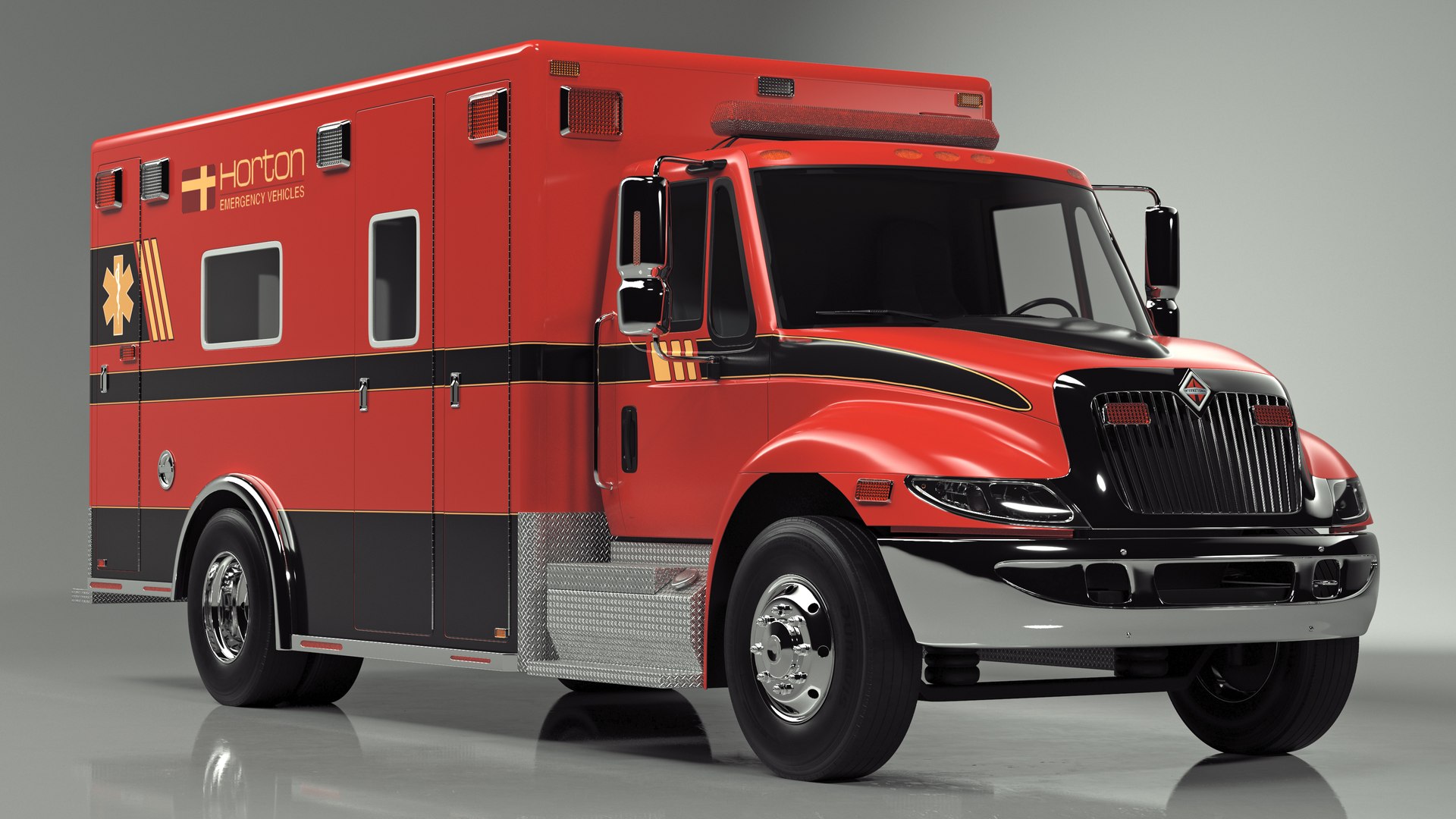 Durastar Medium Duty Ambulance 3d Model Turbosquid 2133735