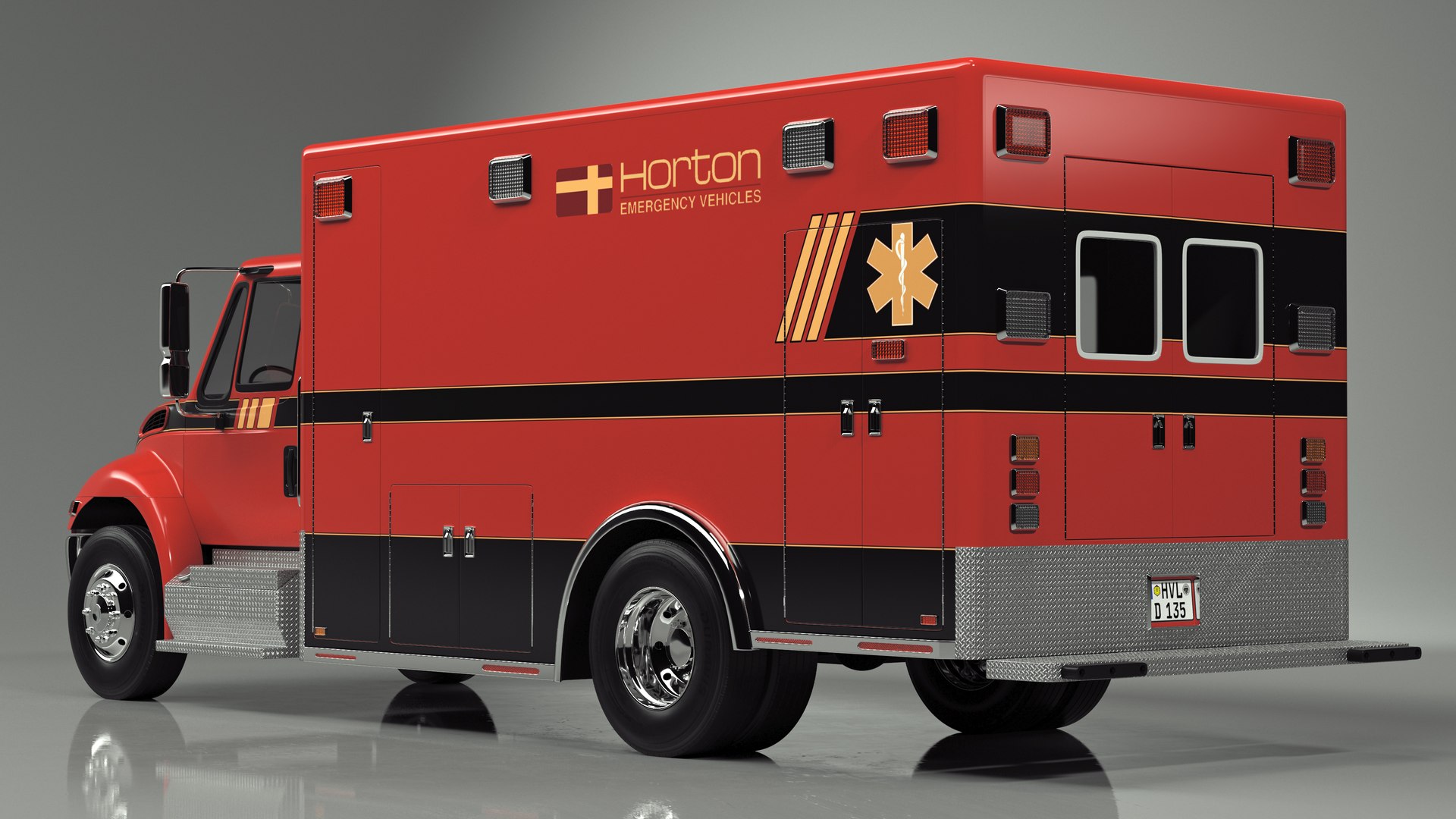 Durastar Medium Duty Ambulance 3d Model Turbosquid 2133735