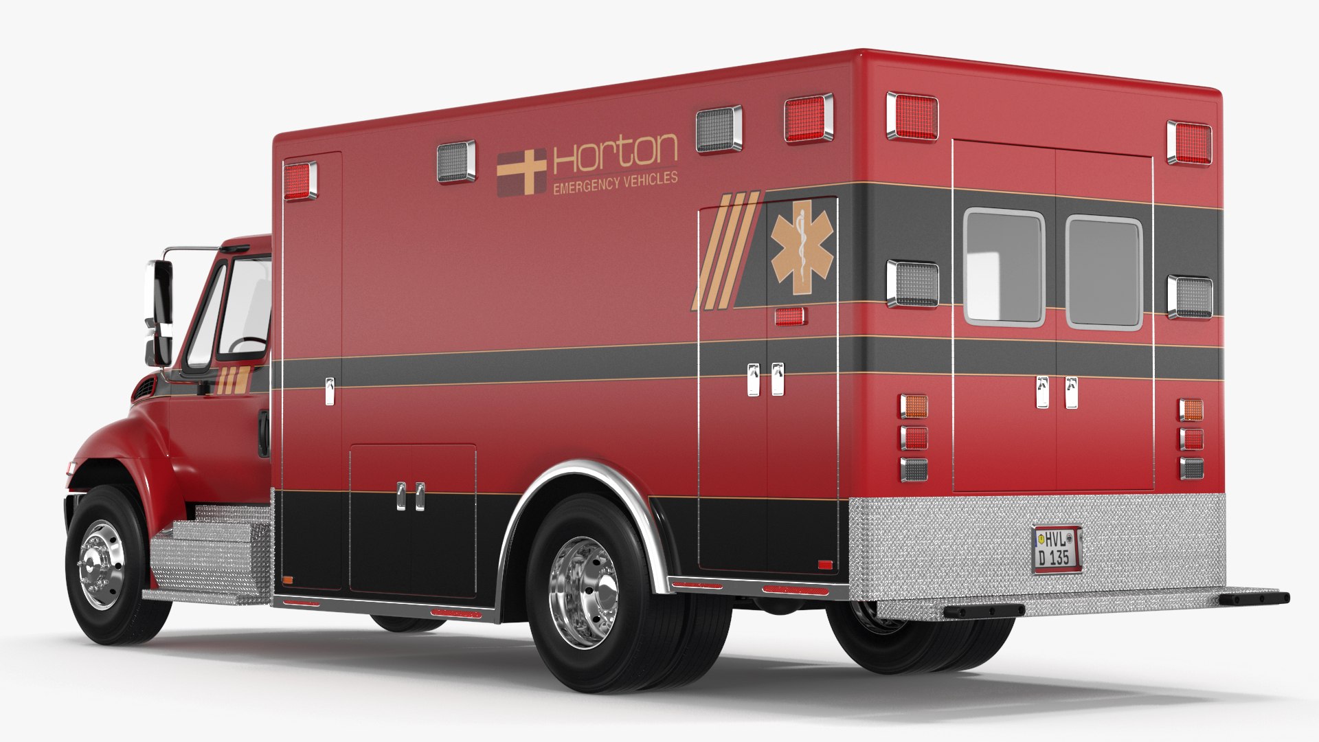 Durastar Medium Duty Ambulance 3d Model Turbosquid 2133735