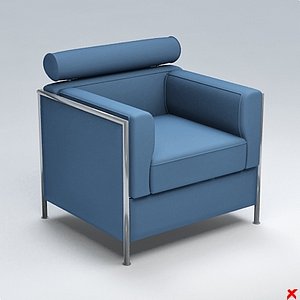 armchair chair 3ds