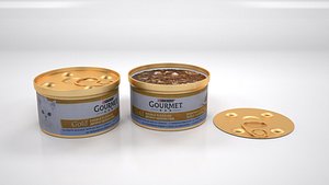 3D purina double pleasure fish model