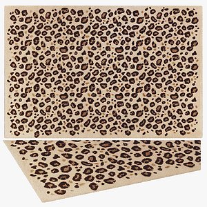 3D Wild spirit wool rug from Cocono