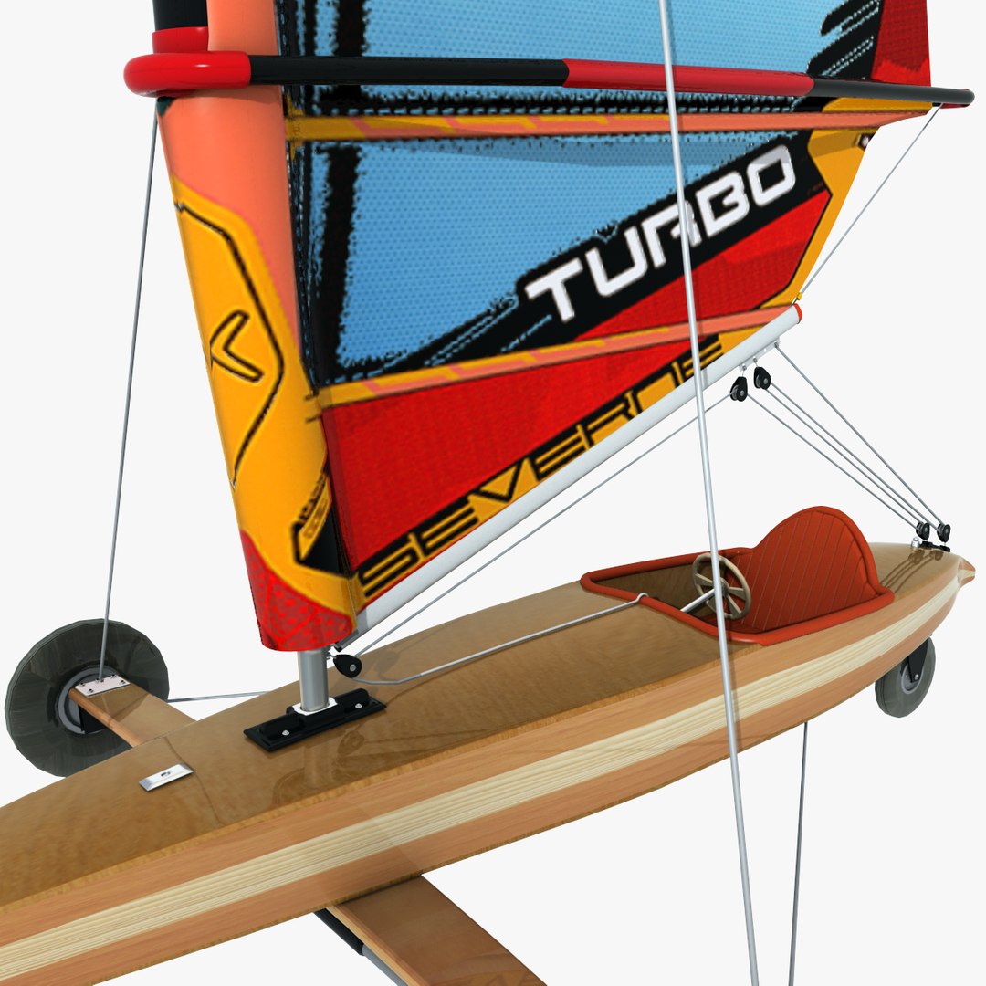 3D Sand Yacht Model - TurboSquid 1203326