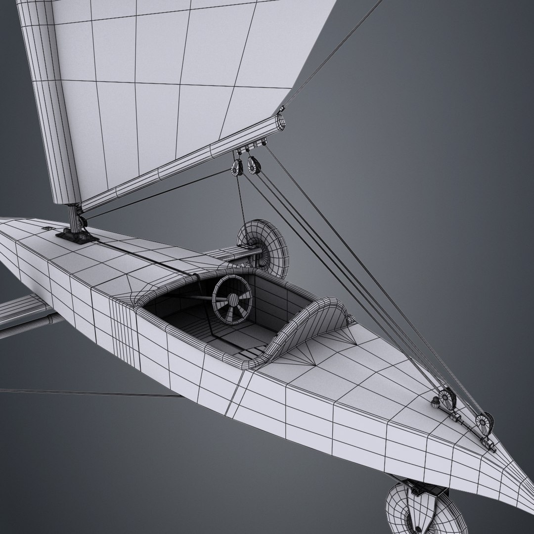 3D Sand Yacht Model - TurboSquid 1203326