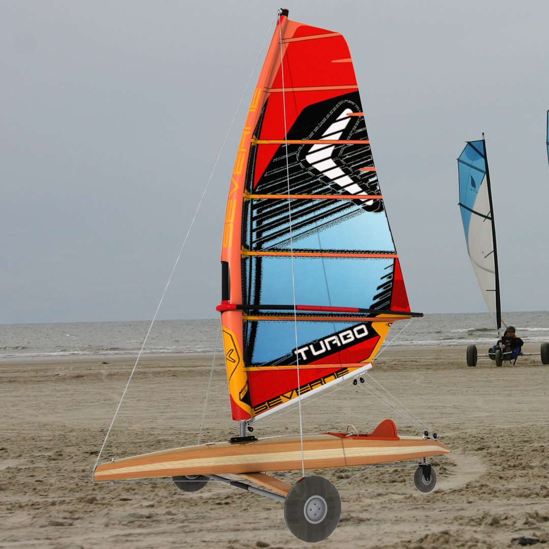 3D Sand Yacht Model - TurboSquid 1203326