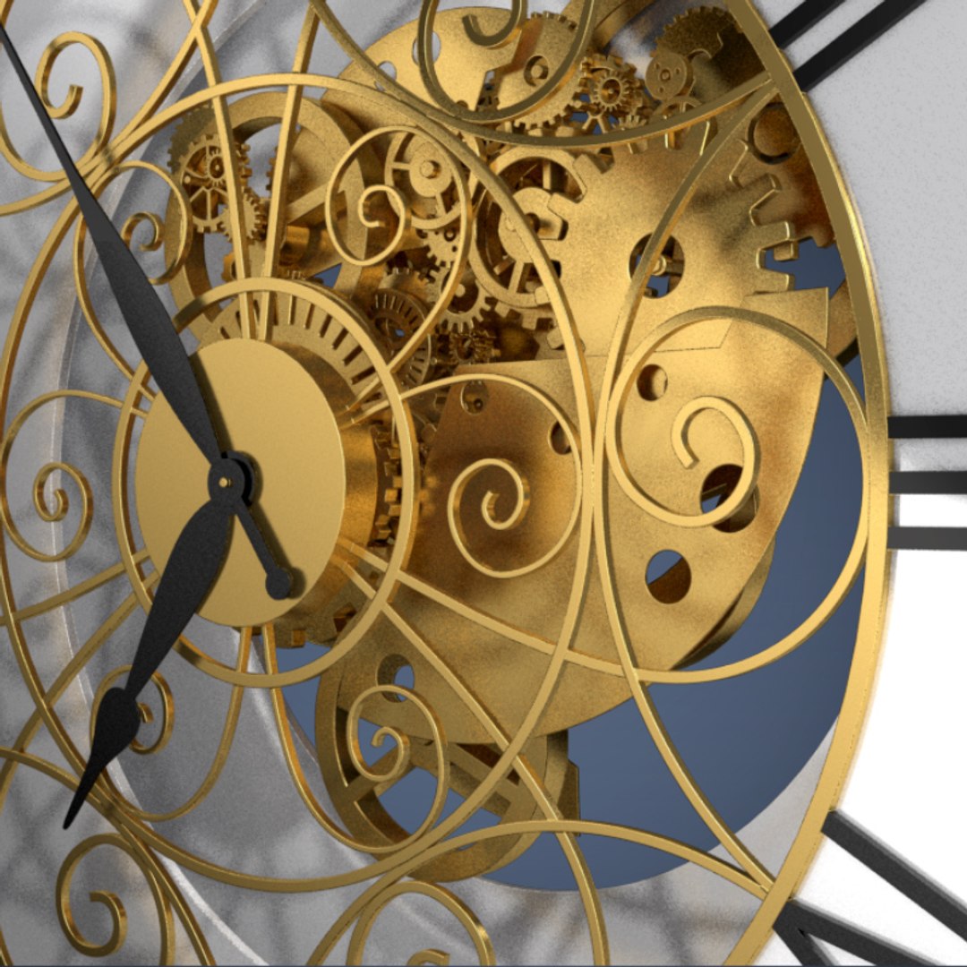 3d Model Clockwork Gears