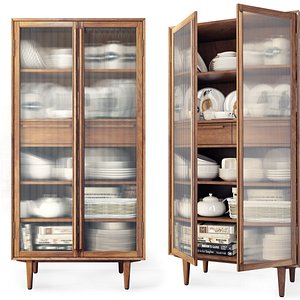 Showcase sideboard Bruni by Etg-Home 3D