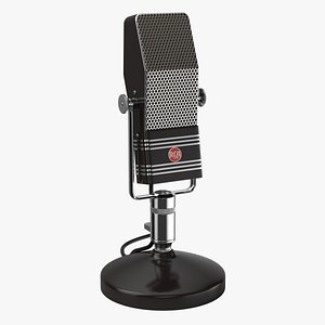 Retro RCA Broadcasting Microphone