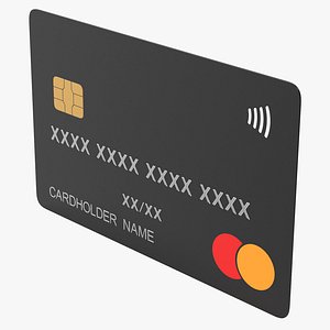 3D model Credit Bank Card