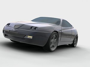 3ds max alfa romeo gtv
