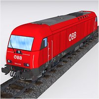 oebb class 2016 - siemens eurorunner - diesel-electric locomotive