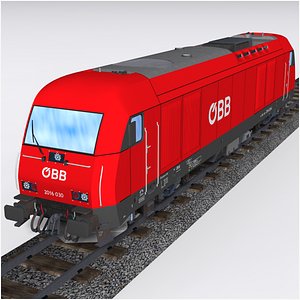 oebb class 2016 - siemens eurorunner - diesel-electric locomotive