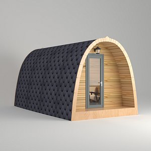 camping pod 3D model