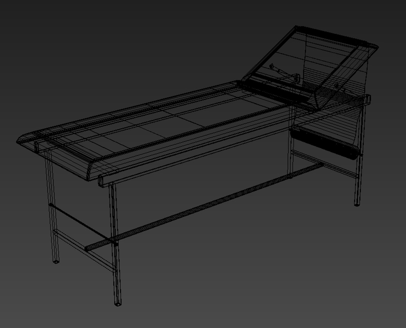 Examination Table Model - TurboSquid 1254723