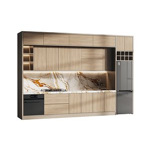 3D model Modern kitchen 24