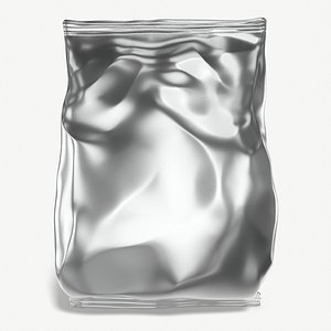 3D potato chip bag
