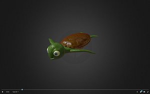 3d model turtle