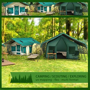 camping tents 3ds