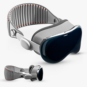 3D Apple Vision Pro model