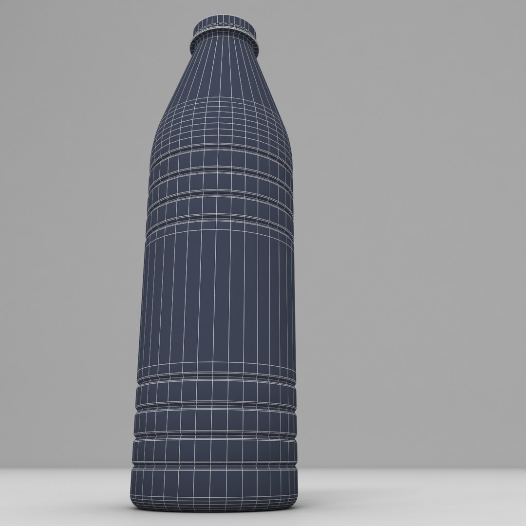 3D Plastic Bottle Water Model - TurboSquid 1374238