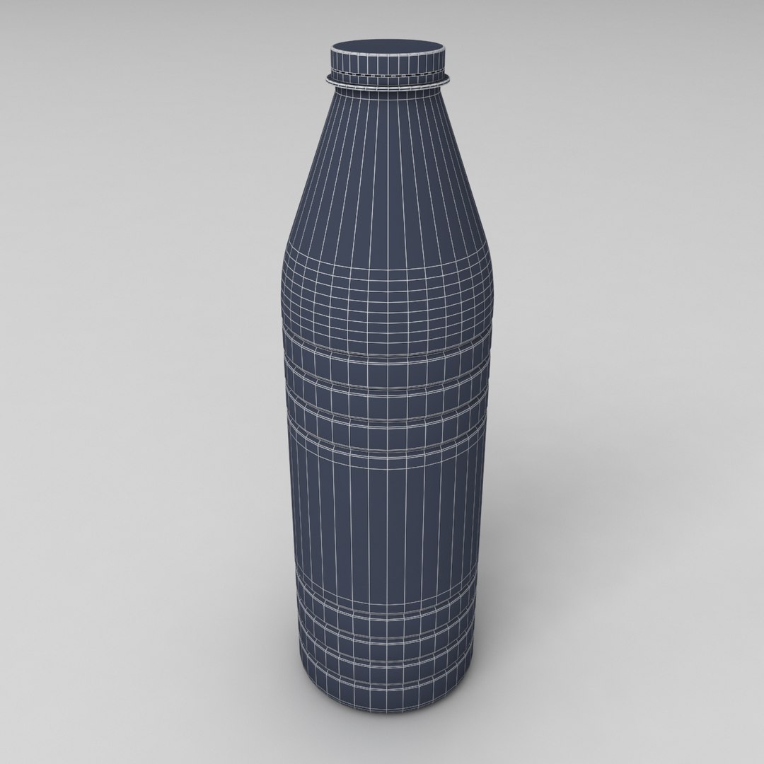 3D Plastic Bottle Water Model - TurboSquid 1374238