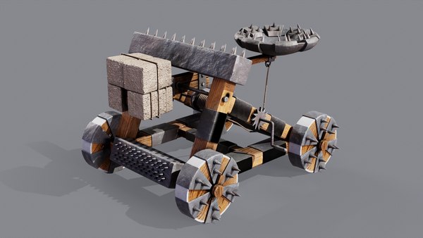 modelo 3d Catapulta - TurboSquid 2180861