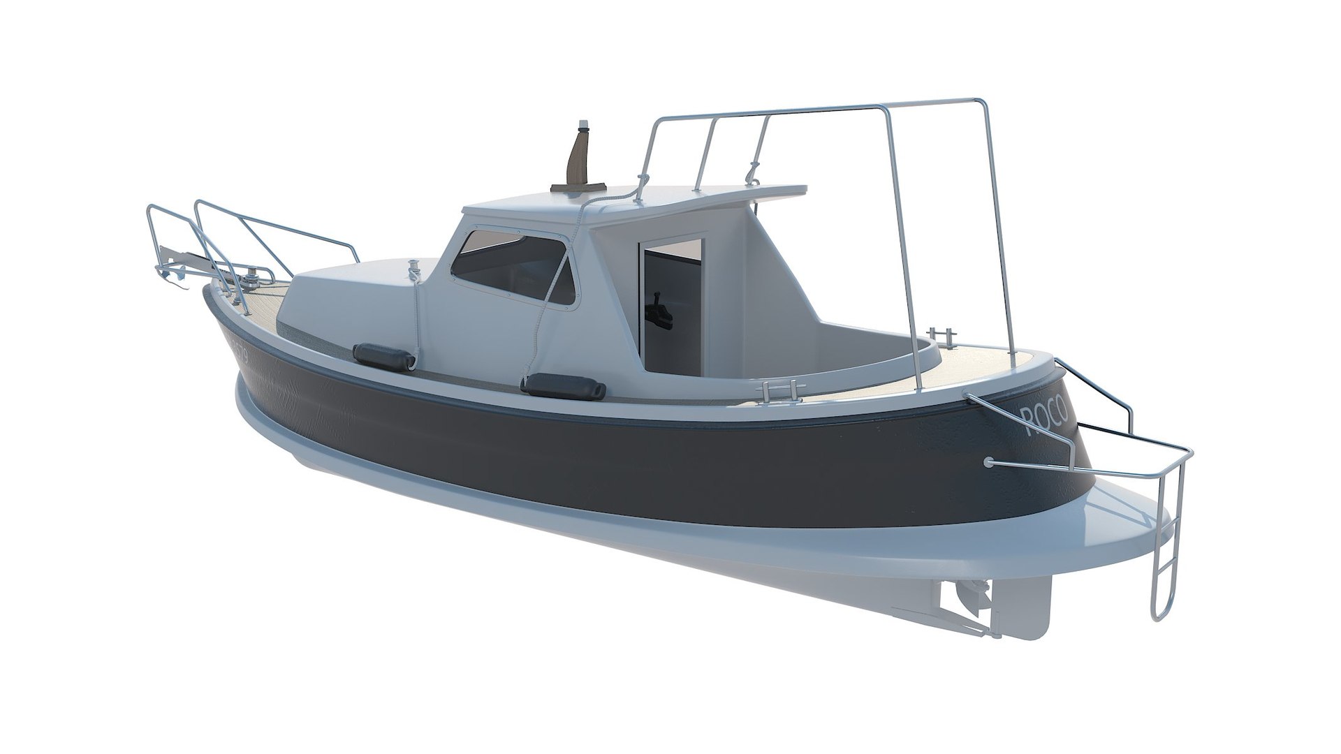 3D Sea Boat - TurboSquid 1702071