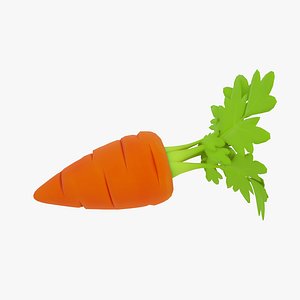Cartoon carrot