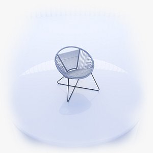 3D model High-Quality - Garden Chair