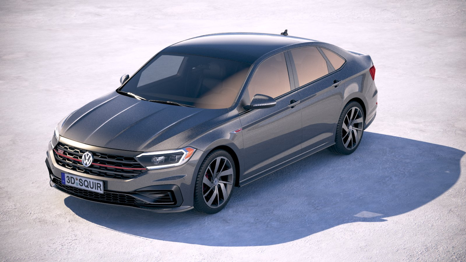 Volkswagen Jetta Gli 3D Model - TurboSquid 1378927