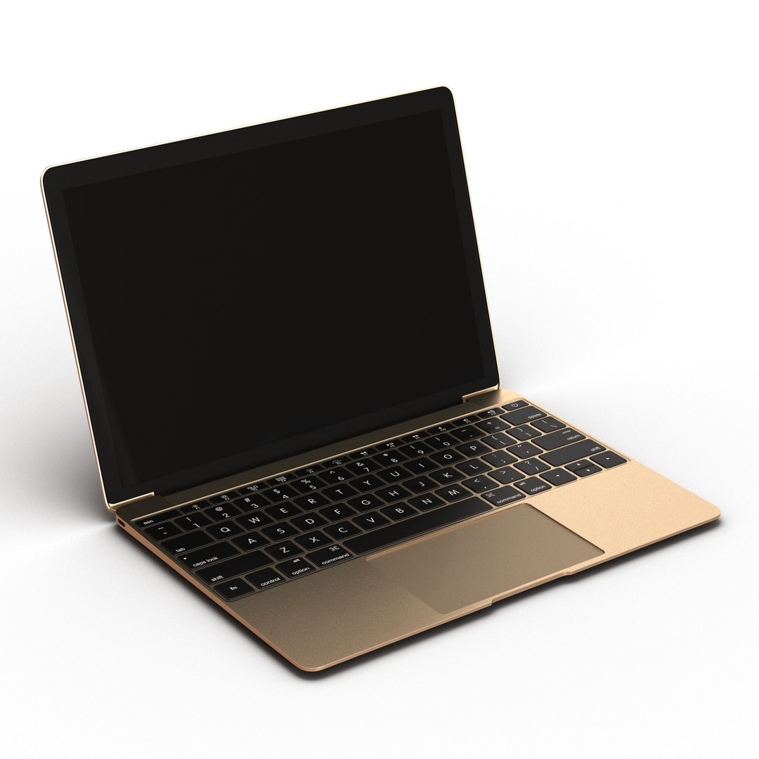 Generic Laptop 2 3D model preview