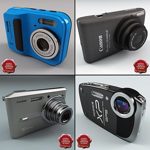 digital cameras v1 3d 3ds