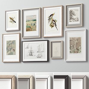 Picture Frames Set-647 3D model