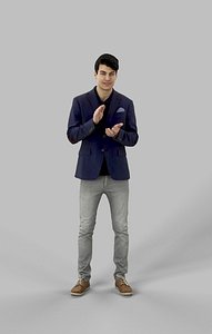 character people casual 3D model
