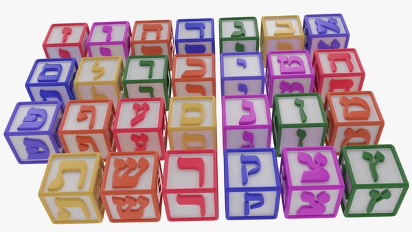 hebrew letter blocks