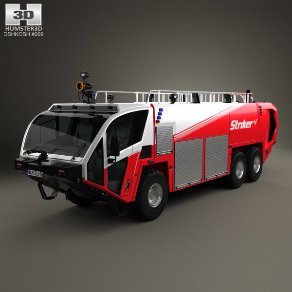 Пожарная машина 3d модель