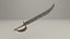 Pirate swords set 3D