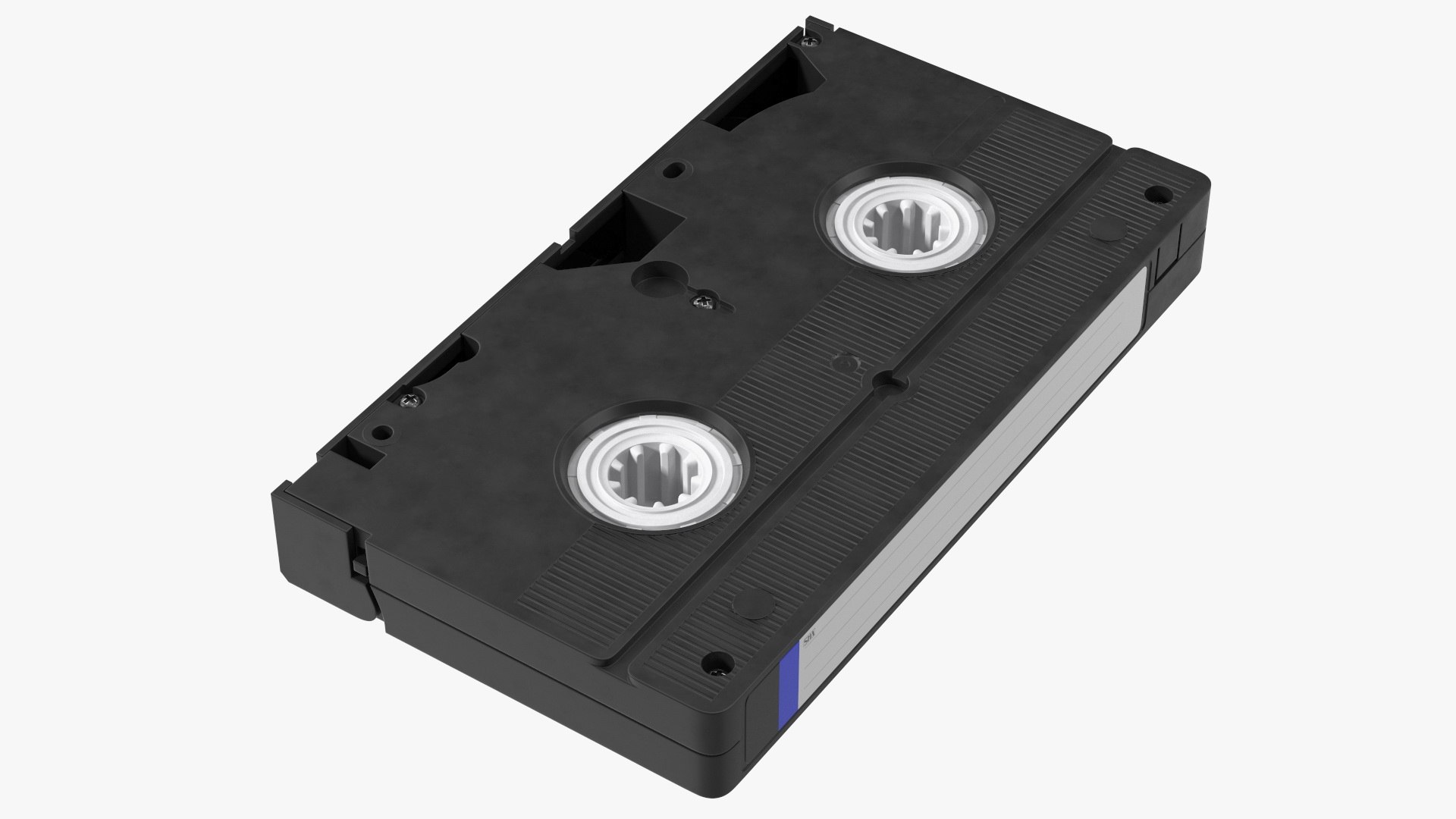 VHS E180 Video Cassette Tape 3D model preview