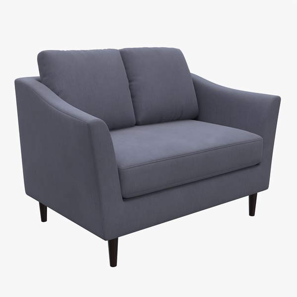 Sofa Caty 2-seater 3D model