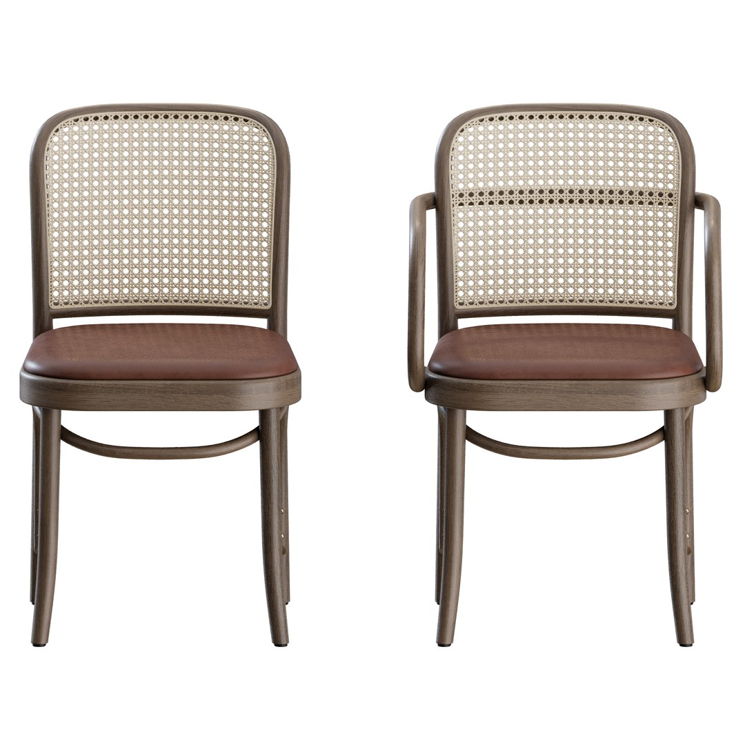 3D N 811 Mid Century Chair By Josef Hoffmann - TurboSquid 1778116