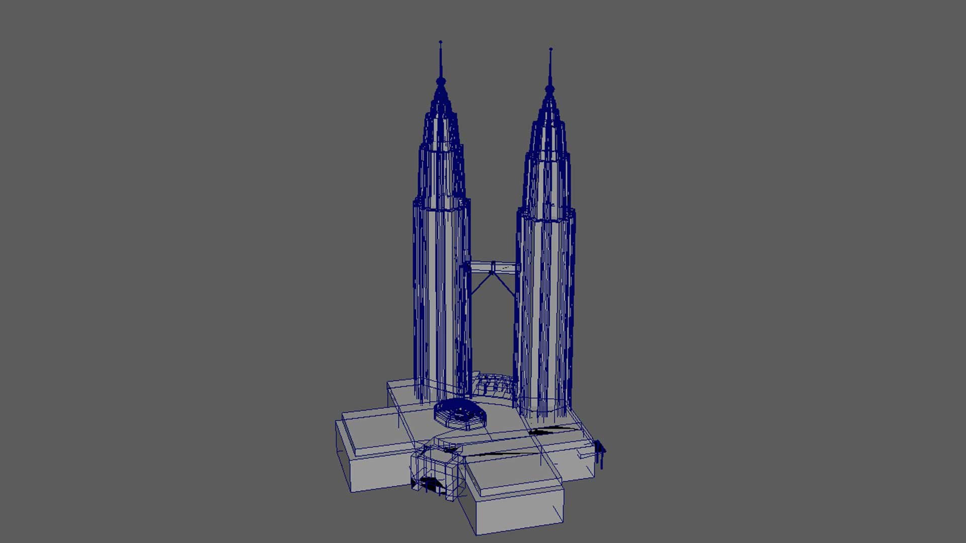 Petronas Twin Towers 3D Model - TurboSquid 2123875