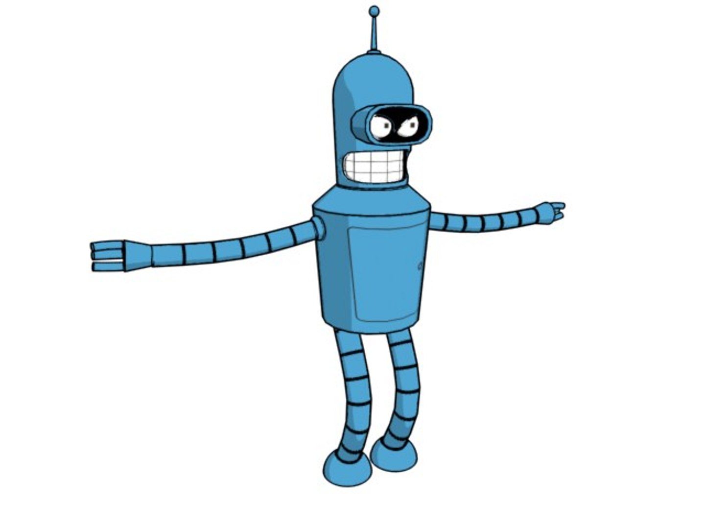 Free Max Model Zipped Bender Futurama