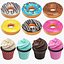 Detailed Donuts And Cupcakes Collection