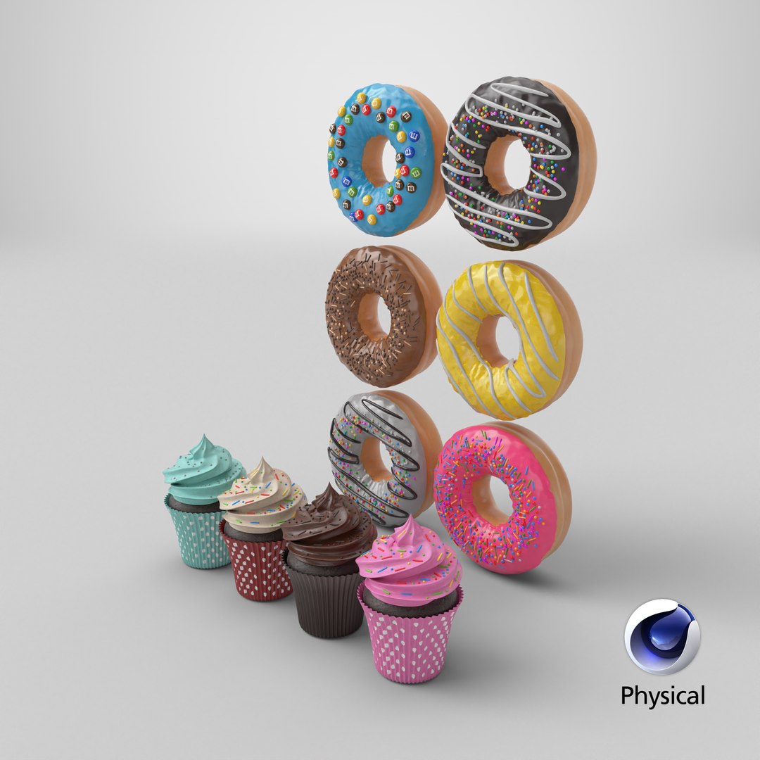 3D model Detailed Donuts And Cupcakes Collection https://p.turbosquid.com/ts-thumb/6G/3AjJpY/kp/stemcell_cinema_4d_physical_render/png/1715279791/1920x1080/fit_q87/6229886dc1f4d42338272d03ac6af97334c2a000/stemcell_cinema_4d_physical_render.jpg