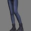 Julia Casual Standing 2 - 3D menschliches Modell