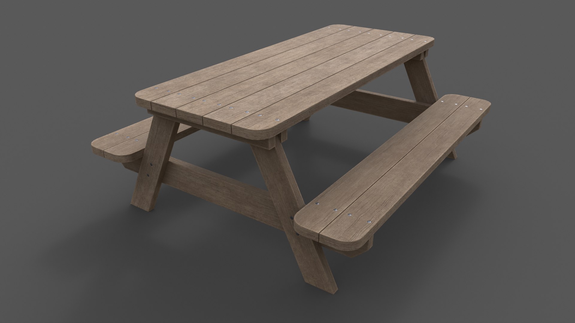 3D model PBR Picnic Table Park Bench https://p.turbosquid.com/ts-thumb/6G/8PCVpH/3X/2.5/png/1650071102/1920x1080/fit_q87/27c55c4f1e28fc50f3f7bdf1d949e963dc6a96c7/2.5.jpg