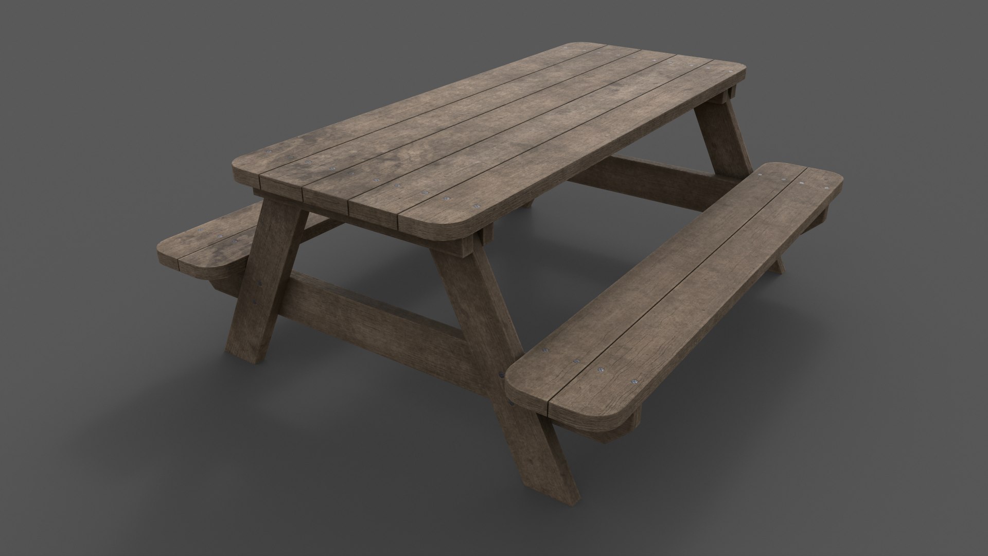 3D model PBR Picnic Table Park Bench https://p.turbosquid.com/ts-thumb/6G/8PCVpH/en/2.6/png/1650071102/1920x1080/fit_q87/df7b82f0f882da46df1d42af29cabff640505485/2.6.jpg